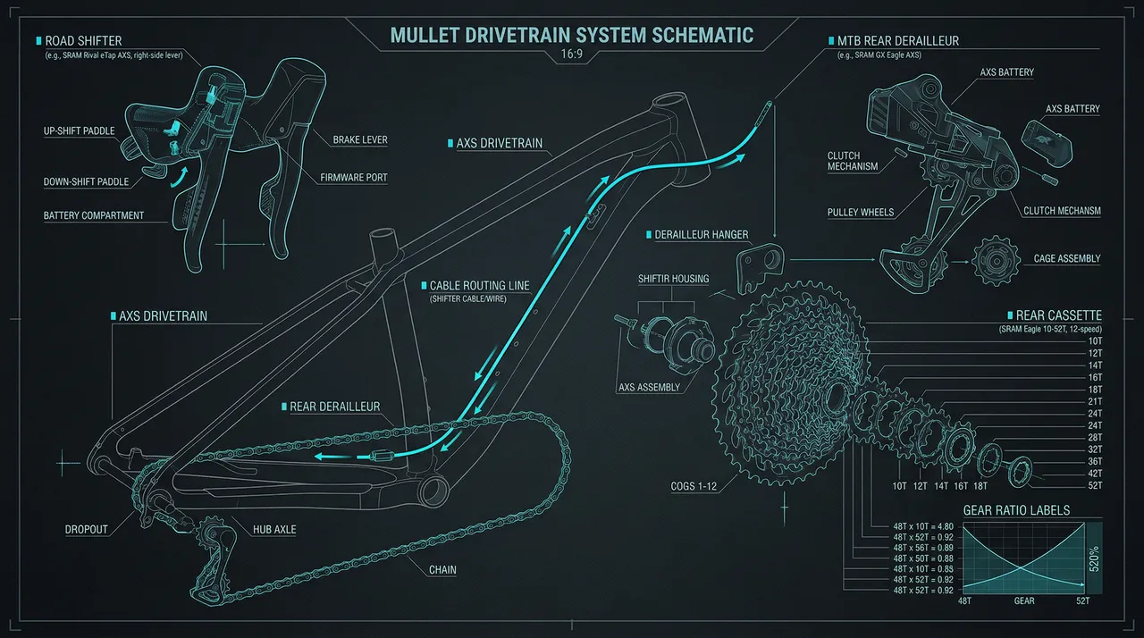Mullet Drivetrain Compatibility Matrix 2026