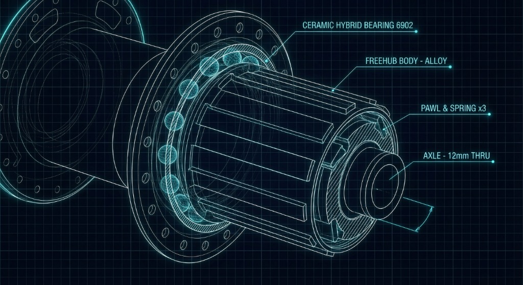 Hub Mechanism Schematic